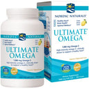 Ultimate Omega 2X for Healthy Heart & Brain Health - 2,150 MG Omega-3 Fish Oil - Lemon (90 Softgels)