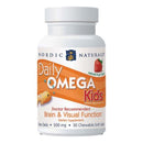 Daily Omega for Kid's - Brain & Visual Function - 500 MG - Strawberry (30 Chewable Softgels)