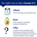 Vitamin D3 + K2 Gummies - Supports Bone Health & Structure - Pomegranate (60 Gummies)