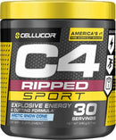 C4 Ripped Sport , 30 Servings Arctic Snow Cone