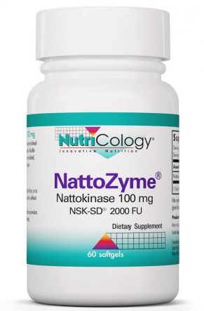 NutriCology NattoZyme Nattokinase 100 mg NSK-SD- 60capsules