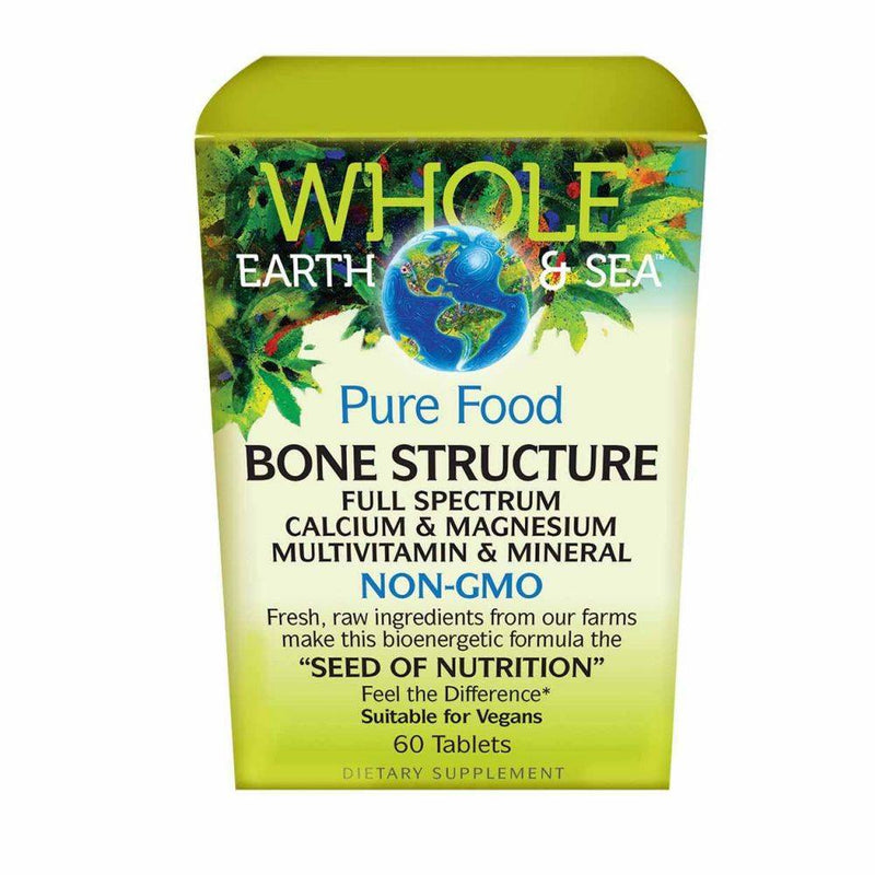 Whole Earth & Sea Bone Structure Multivitamin & Mineral 60 tablets