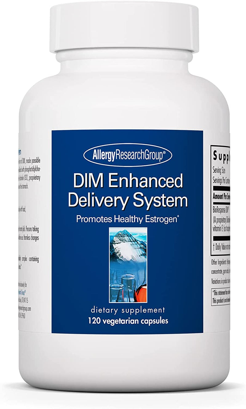 Allergy Research Group, DIM Enhanced Delivery System, 120 Vegetarian Capsules
