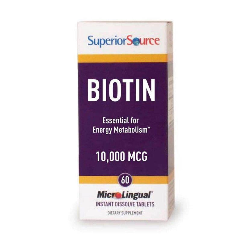 Superior Source Biotin 10000mcg 60 tablets