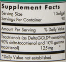 NutriCology Delta-Fraction Tocotrienols 125 mg - Vitamin E, Heart/Brain - 90 Softgels