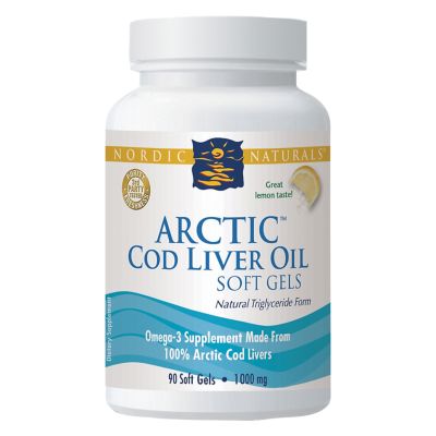 Arctic Cod Liver Oil - 1,000 MG Omega-3s - Lemon