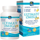 Ultimate Omega Extra - 1,480 MG Omega-3s + 1,000 IU Vitamin D3 - Lemon (60 Softgels)