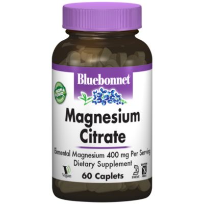 Magnesium Citrate - Elemental Magnesium - 400 MG (60 Caplets