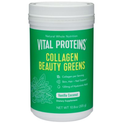 Collagen Beauty Greens Powder - Vanilla Coconut (12 Servings)