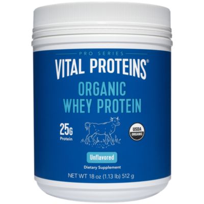 Organic Whey Protein - Unflavored (16 Servings)