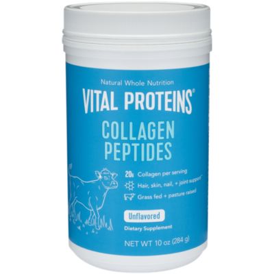 Collagen Peptides Powder - Hair, Skin, Nails & Joint Support - Unflavored (10 oz. / 14 Servings)