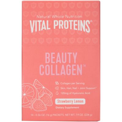 Beauty Collagen Powder - Strawberry Lemon (14 Single Serving Packets)