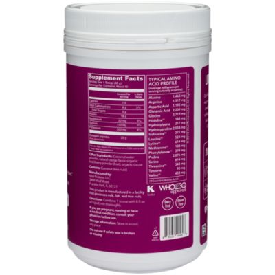 Collagen Peptides Powder - Hair, Skin, Nails & Joint Support - Dark Chocolate Blackberry (10.8 oz. / 10 Servings)