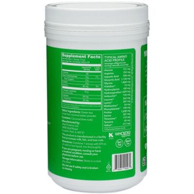 Matcha Collagen Powder - Hair, Skin, Nails & Joint Support - Original Matcha (12 oz. / 24 Servings)
