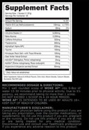 Woke AF High-Stimulant Pre-Workout - Blood Raz (12.43 oz. / 30 Servings)