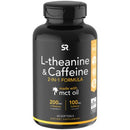 L-theanine & Caffeine Focused Energy with MCT Oil (60 Softgels)