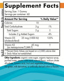 Vitamin D3 + K2 Gummies - Supports Bone Health & Structure - Pomegranate (60 Gummies)