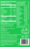 Matcha Collagen Latte Powder - Hair, Skin & Nails Support - Made with Coconut Milk (11.6 oz. / 12 Servings)