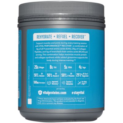 Vital Performance Recover - Hydration & Electrolytes Post-Workout - Lemon Grape (28.3 oz. / 21 Servings)
