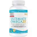 Ultimate Omega 2X for Healthy Heart & Brain Health - 2,150 MG Omega-3 Fish Oil - Lemon (90 Softgels)