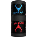 Woke AF Double Barrel 2-in-1 Pre-Workout - Blue Raz and Blood Raz