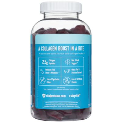 Collagen Gummies - 2.5g Verisol Collagen Peptide - Grape (160 Gummies)