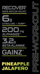 Woke AF High-Stimulant Pre-Workout - Pineapple Jalapeno (12.91 oz. / 30 Servings)