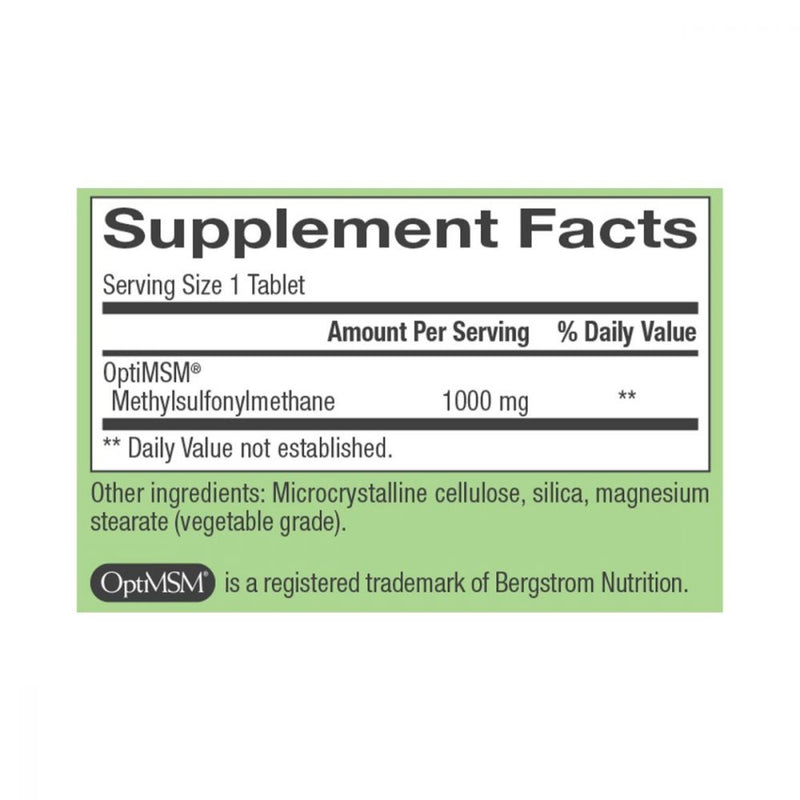 Pharmaca MSM 1000mg (Methyl-sulfonyl-methane) 180 tablets