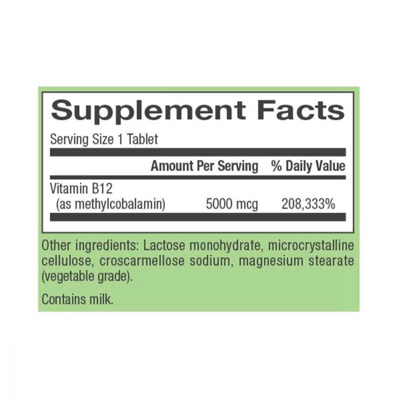Pharmaca Vitamin B12 5000mcg 60 chewables