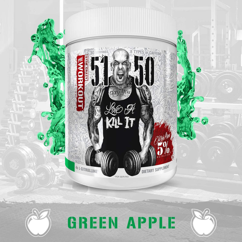 5150 High Stim Pre-Workout Green Apple
