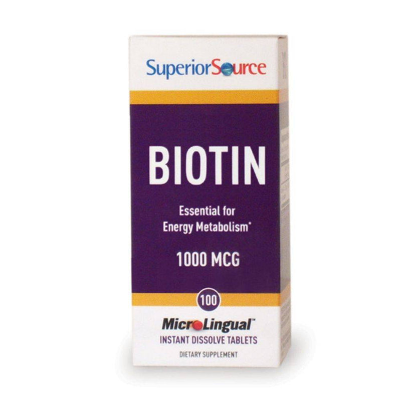 Superior Source Biotin 1000mcg 100 tablets
