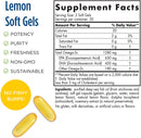Nordic Naturals Ultimate Omega, Lemon Flavor - 1280 mg Omega-3 - 60 Soft Gels