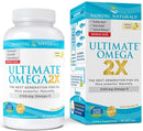 Nordic Naturals Ultimate Omega 2X, Lemon Flavor - 2150 mg Omega-3 - 90 Soft Gels