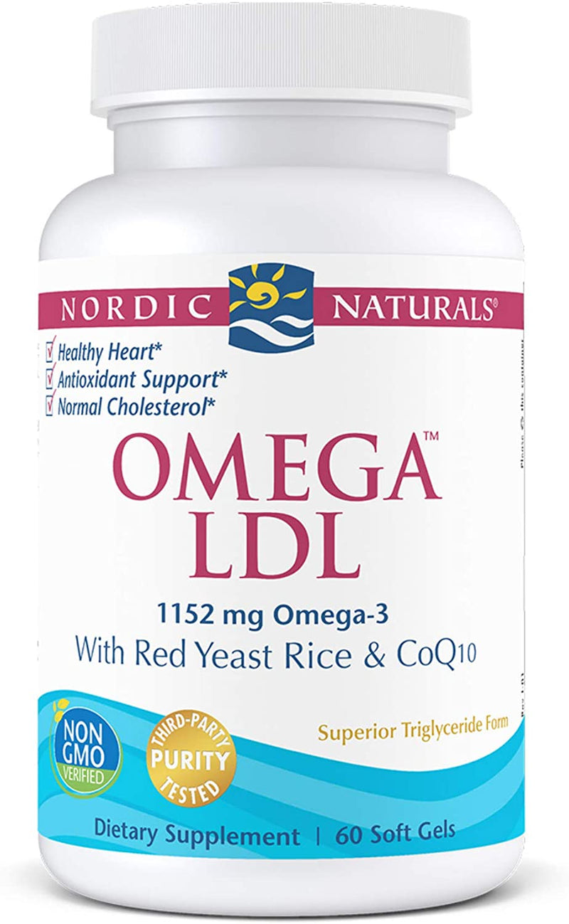 Nordic Naturals Omega LDL, Lemon - 60 Soft Gels