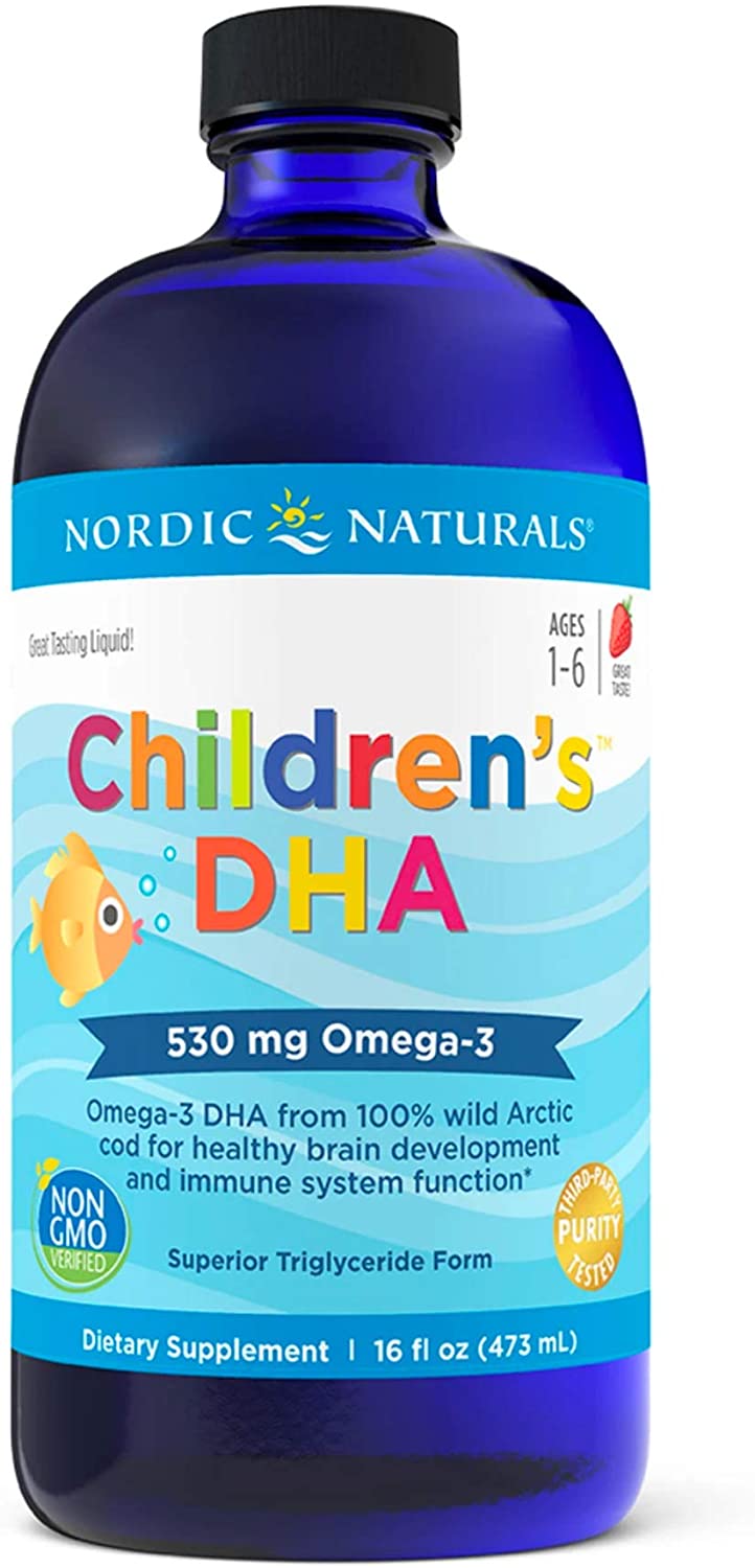 Nordic Naturals Children’s DHA, Strawberry - 16 oz