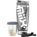 MiiXR Pro Portable Drink Mixer , Stainless Steel & White 20 Oz.