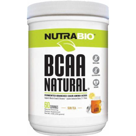 BCAA Natural , 60 Servings Sun Tea