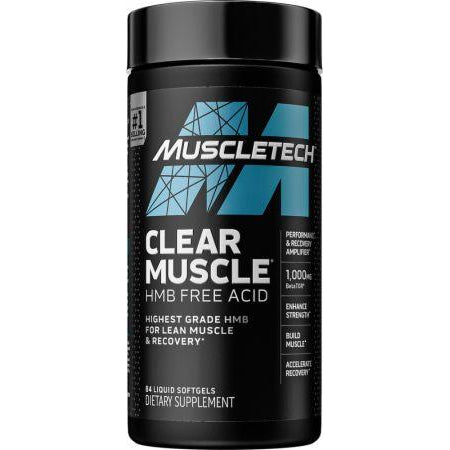 Clear Muscle HMB Free-Acid , 84 Liquid Softgels