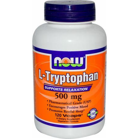 L-Tryptophan , 500mg/120 Vcaps