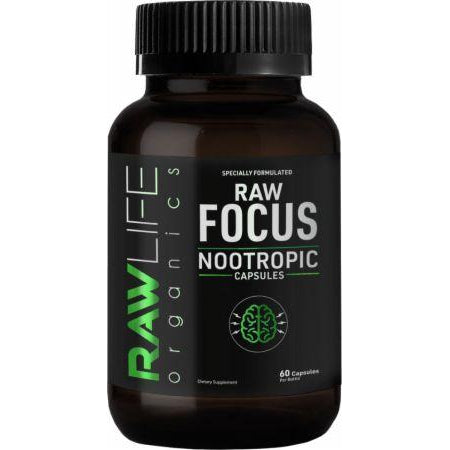 Raw Focus Nootropic , 60 Capsules