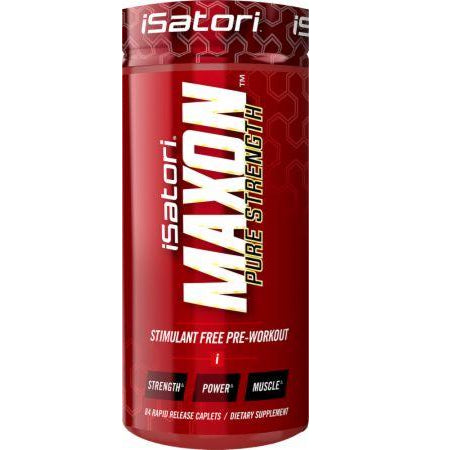 MAXON PURE STRENGTH Stimulant-Free Pre Workout , 84 Rapid Release Caplets