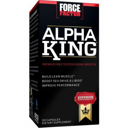 Alpha King Testosterone Booster , 30 Capsules
