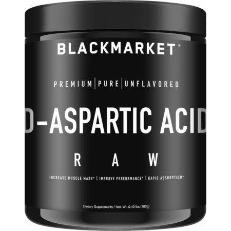 RAW D-Aspartic Acid , 180 Grams Unflavored