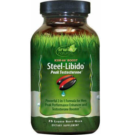 Steel-Libido Peak Testosterone , 75 Liquid Softgels