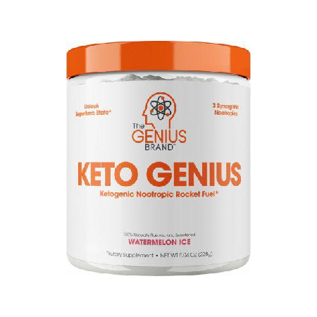 Keto Genius , 15 Servings Watermelon Ice