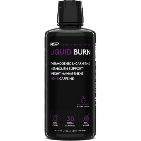Liquid Burn Thermogenic L-Carnitine , 15 Fl. Oz. Berry Punch