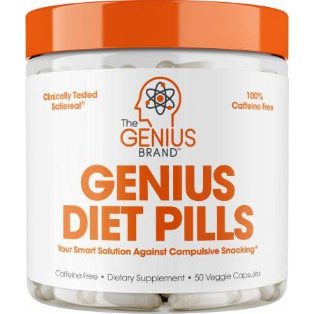 Genius Diet Pills , 50 Veggie Capsules