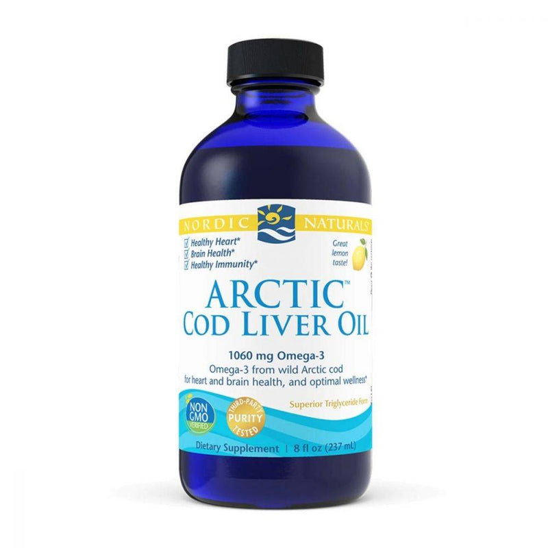 Nordic Naturals Arctic Cod Liver Oil - Lemon 8oz