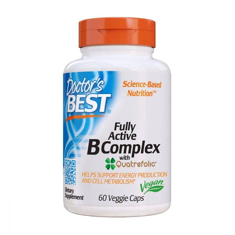 Doctor's Best Fully Active B Complex 60 vcaps