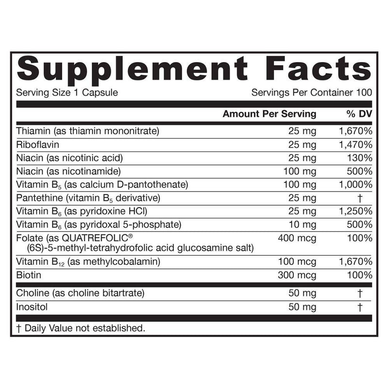 Jarrow Formulas B-Right Complex 100 vcaps